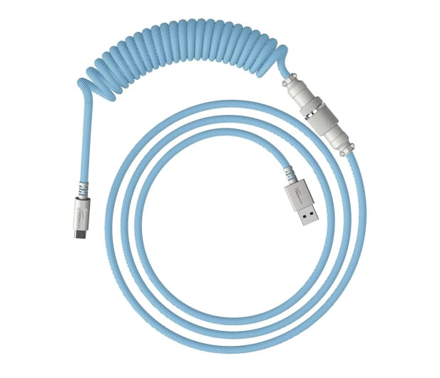 HyperX Coiled Cable Light Blue - 1346019 - zdjęcie